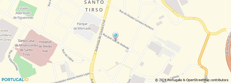 Mapa de Rua José Luís Andrade