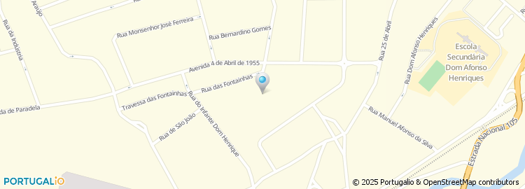 Mapa de Rua Miguel Torga