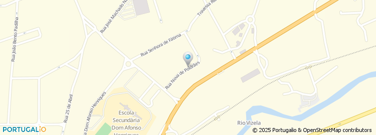 Mapa de Rua Nova de Poldrães