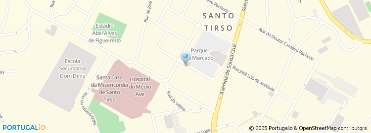 Mapa de Rua São João de Deus