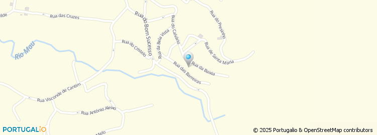 Mapa de Travessa Baixia
