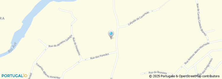 Mapa de Travessa de Santo António