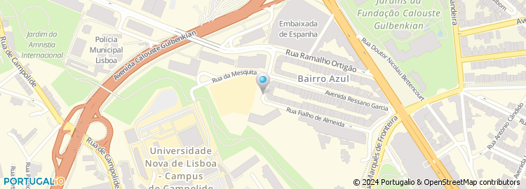Mapa de Santos & Freire, Lda