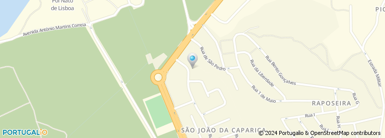 Mapa de Santos & Lage - Restauração Lda