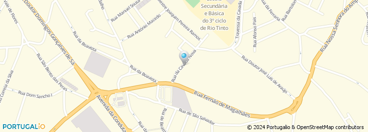 Mapa de Santos Nogueira & C, Lda