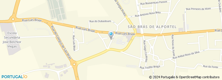 Mapa de Beco João Louro