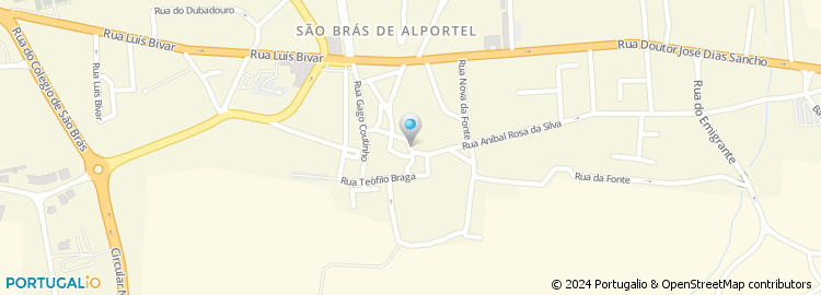 Mapa de Rua Almirante Martins Guerreiro