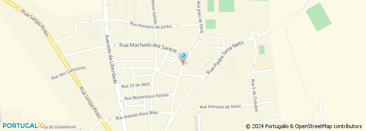 Mapa de Rua Doutor João Dias