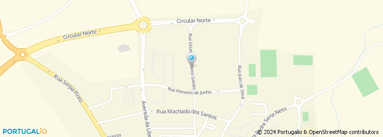 Mapa de Rua Doutor Medeiros Galvão