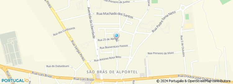 Mapa de Rua Doutor Silva Nobre