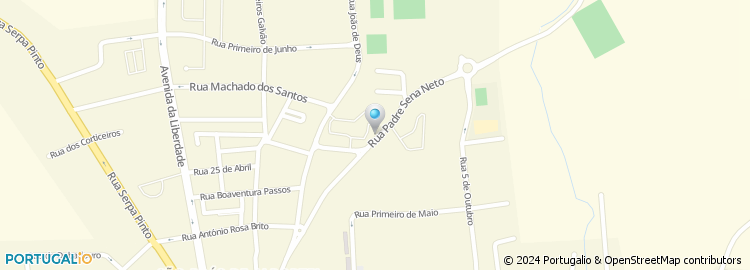 Mapa de Rua Padre Sena Neto
