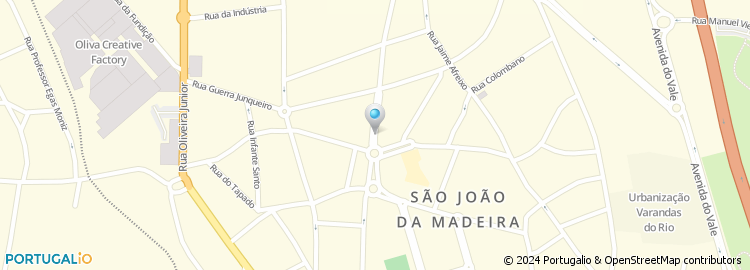 Mapa de Rua Alão de Morais