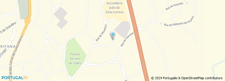 Mapa de Rua Alberto Rodrigues Bulhosa