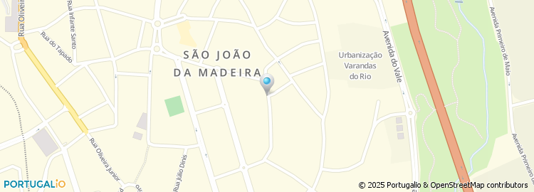 Mapa de Rua António Correia de Oliveira