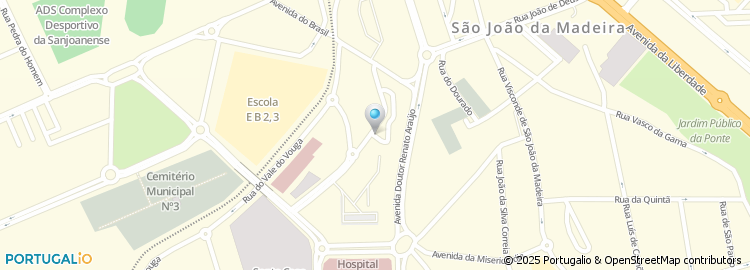 Mapa de Rua das Laranjeiras