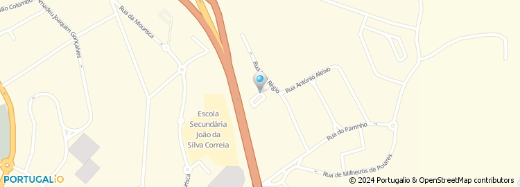 Mapa de Rua Doutor Joaquim Milheiro