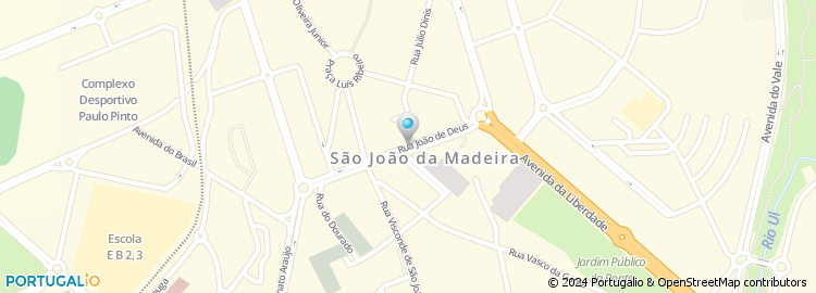 Mapa de Rua João de Deus