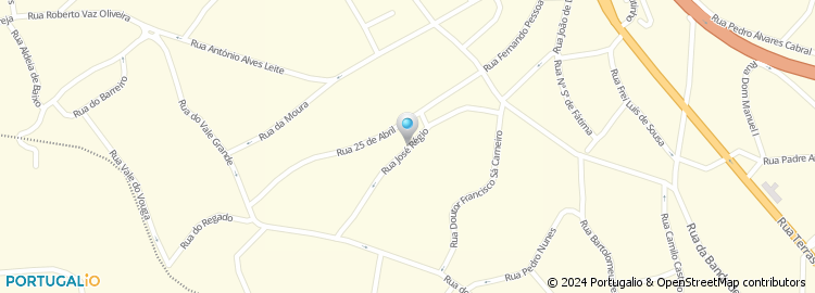 Mapa de Rua José Régio