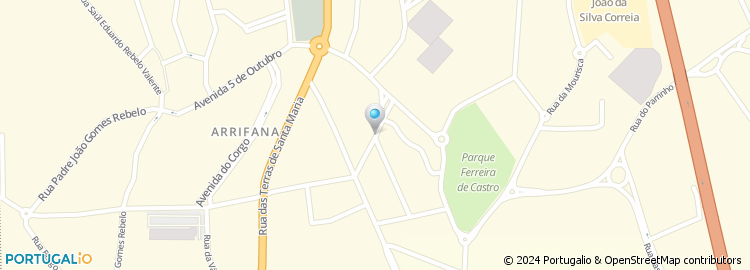 Mapa de Rua Natalia Correia