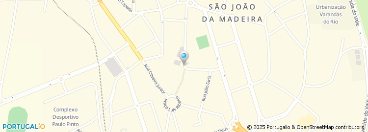 Mapa de Rua Padre Oliveira