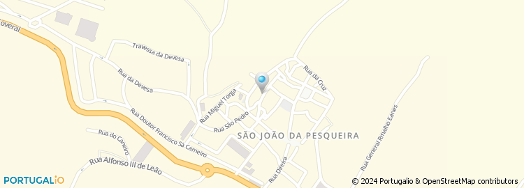 Mapa de Rua Doutor Sousa Costa