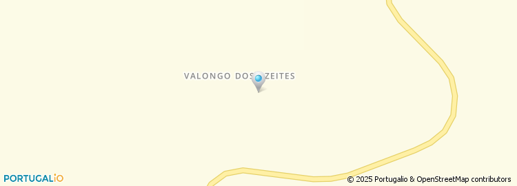 Mapa de Valongo dos Azeites
