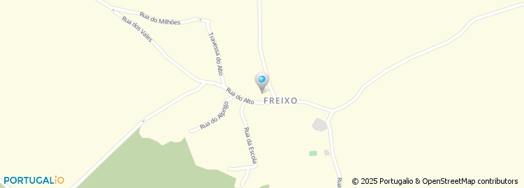 Mapa de Freixo