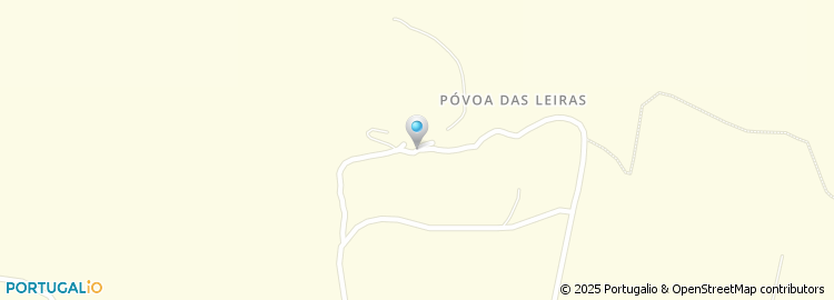 Mapa de Póvoa das Leiras