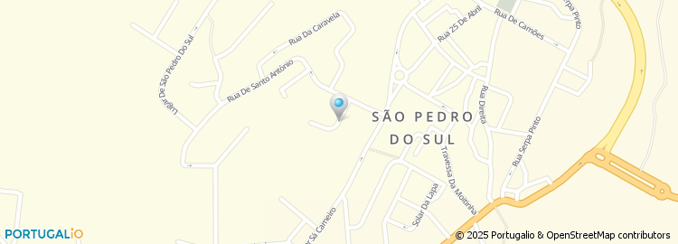 Mapa de Rua das Fontainhas