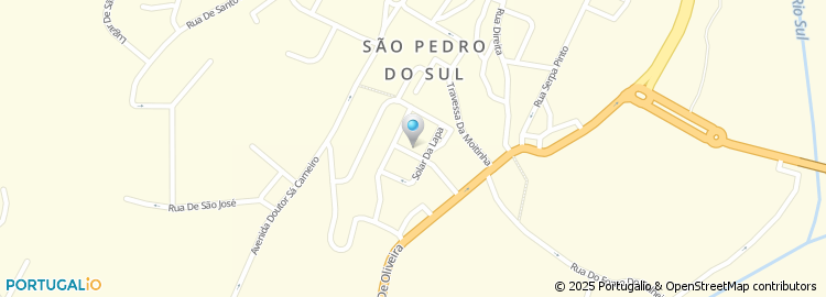 Mapa de Rua Quinta do Solar da Lapa