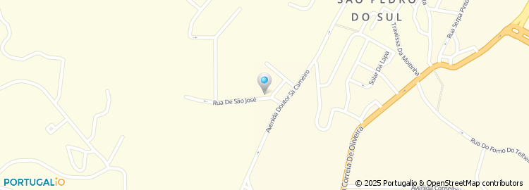 Mapa de Rua São José