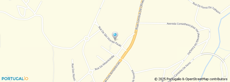 Mapa de Rua São Vicente de Paula