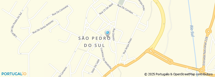 Mapa de Travessa das Moitinhas