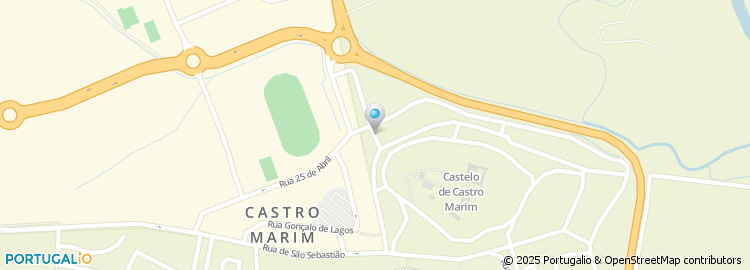 Mapa de Sapal Verde - Creche e Actividades de Tempos Livres