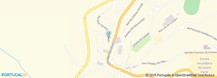 Mapa de Sapataria Celeste Fernandes Lda