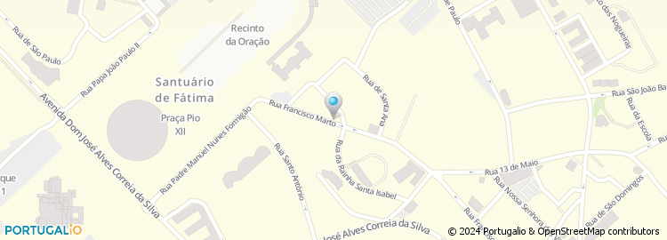 Mapa de Sapataria Central de Prazeres & Matias, Lda