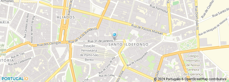 Mapa de Sapataria HElio Boutique