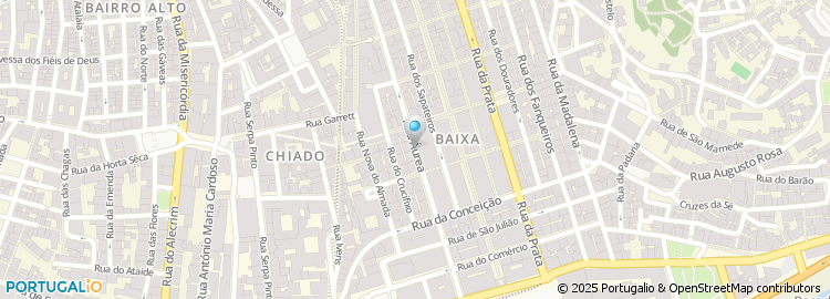 Mapa de Sapataria Paris