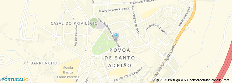 Mapa de Sapatarias Santos Filhos, Lda