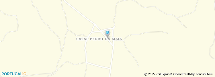 Mapa de Casal Pedro Maia