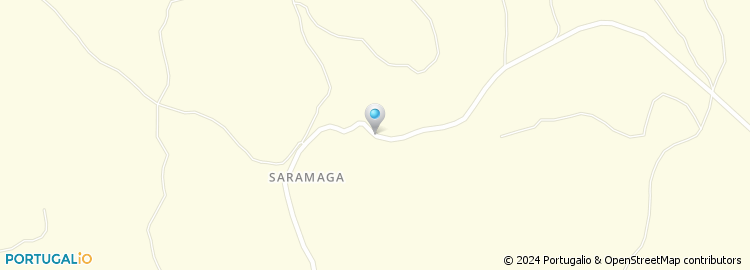 Mapa de Saramaga