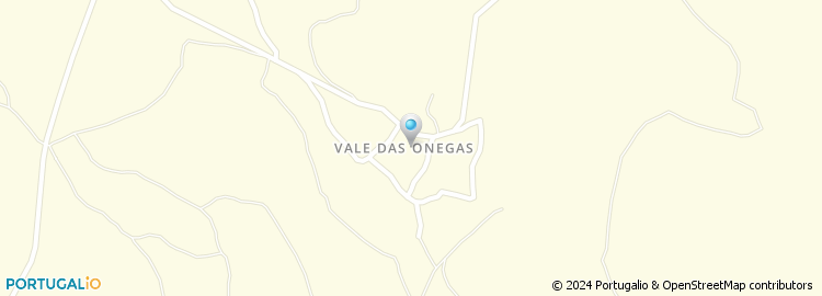 Mapa de Vale das Onegas