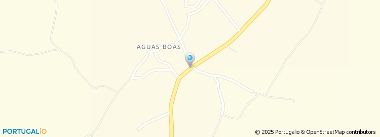 Mapa de Águas Boas