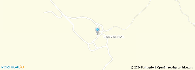 Mapa de Carvalhal