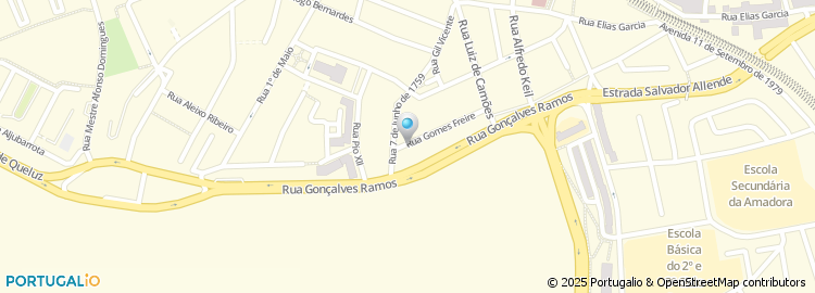 Mapa de Scolding S.a.