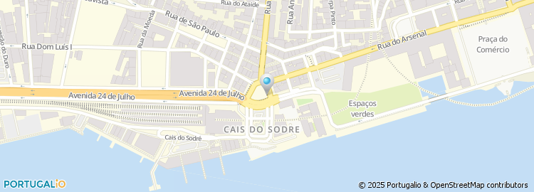 Mapa de Sea Adventure - Actividades Marítimo-Turísticas, Sociedade Unipessoal Lda