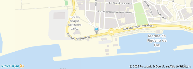 Mapa de SEF, Posto de Atendimento Integrado da Figueira da Foz