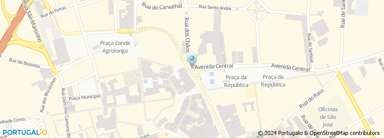 Mapa de Segubra - Mediadora de Seguros de Braga, Lda