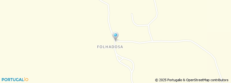 Mapa de Folhadosa