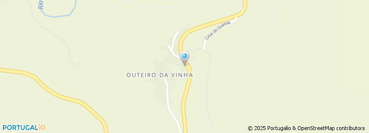 Mapa de Outeiro da Vinha